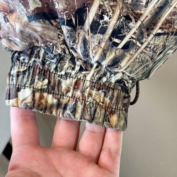 Cabela's Mossy Oak Duck Blind Camo Hunting Insulated Jacket Men's 3XL - Picture 3 of 9